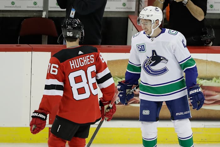 Quinn en Jack Hughes erkennen dat ze graag samen willen spelen in de NHL