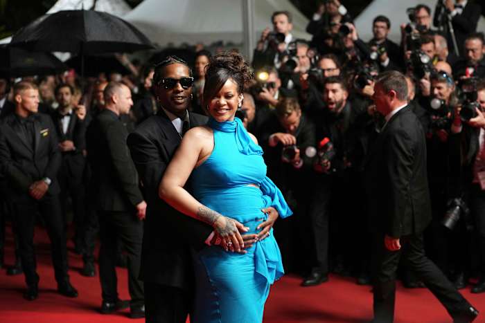 Rihanna en een $ AP Rocky Welcome Third Child, Rocki