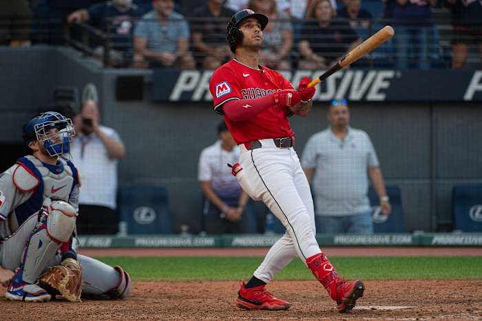 Rocchio's walk-off Homer belichaamt de 2e helft van de Guardians naar Al Central Title