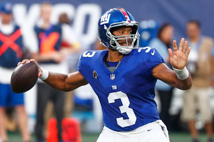 Russell Wilson brengt leiderschap en quarterback stabiliteit aan de New York Giants