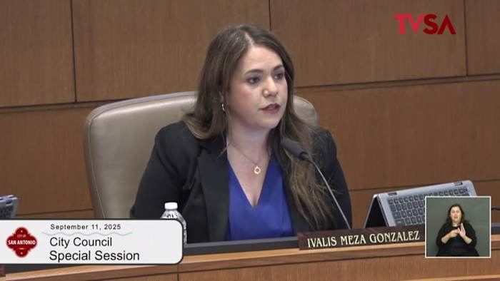 San Antonio City Council Censures Raadslid Iivalis Meza Gonzalez na DWI -arrestatie