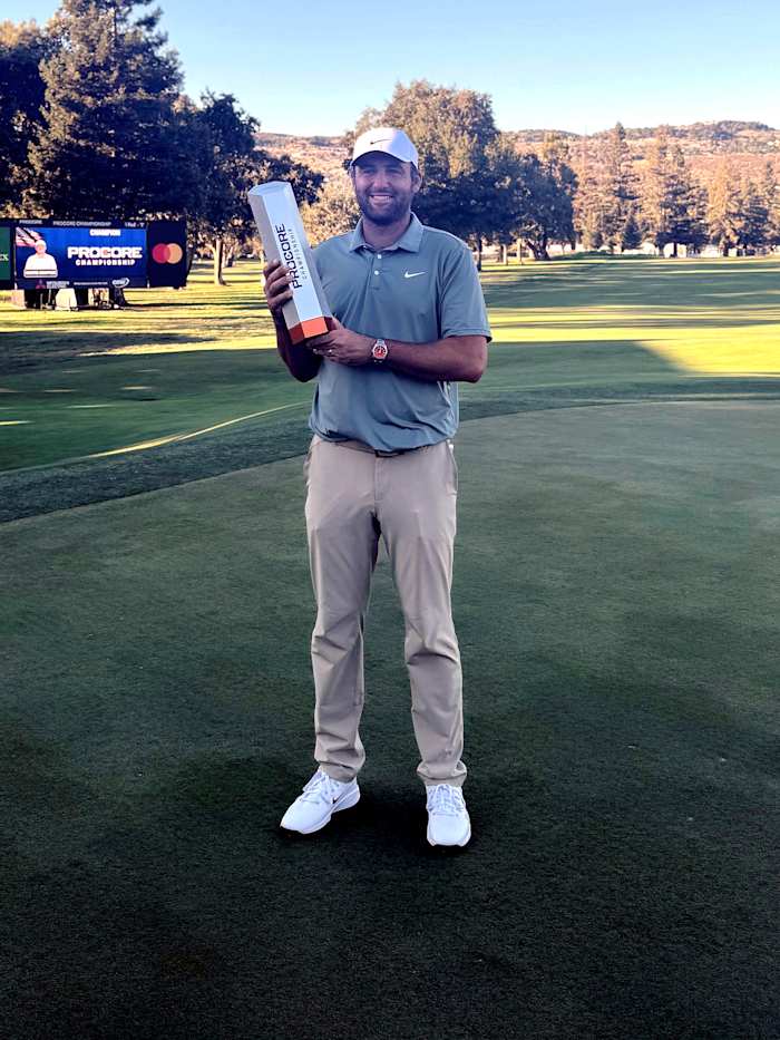 Scottie Scheffler opwarmt voor Ryder Cup door dit jaar voor de 6e keer te winnen