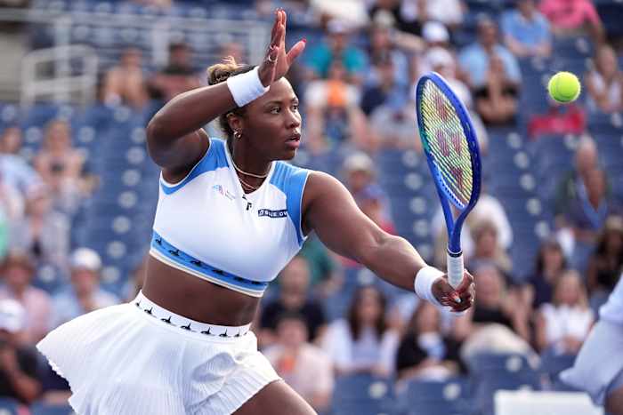 Taylor Townsend staat in de schijnwerpers in de US Open na haar confrontatie met Jelena Ostapenko