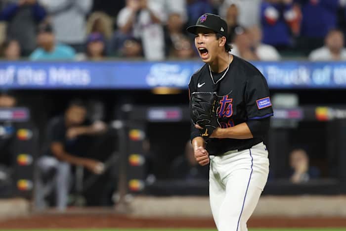 Tongvitches 5 innings in debuut, Mets Set Team Record voor runs thuis in 19-9 ravotten over Marlins