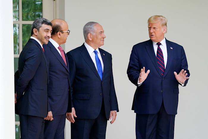 Trump zegt dat hij Israël niet zal toestaan ​​de Westelijke Jordaanoever