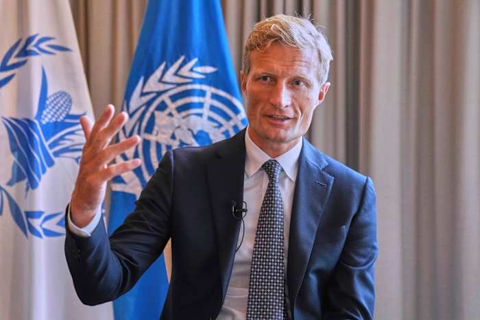 VN -functionaris zegt dat conflicten, rampen en financiering een 'perfecte storm' verlaagt die acute honger veroorzaakt