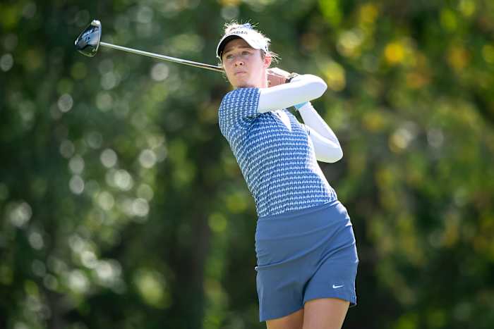 Wannasaen breekt uit een swing funk om 63 te schieten en Kroger Queen City Lead te nemen