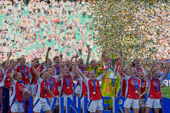 Women's Champions League: titelhouder Arsenal om Lyonnes, Bayern, Madrid te spelen in een nieuw competitieformaat