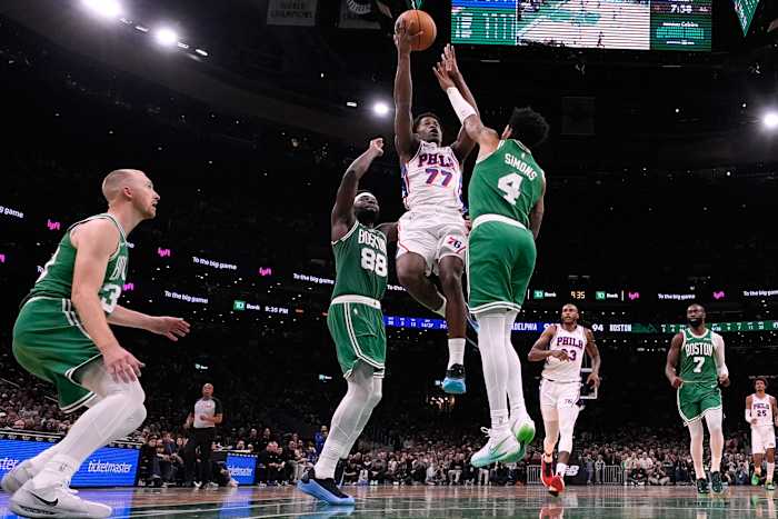76ers rookie VJ Edgecombe scoort 34 punten in opener, de meeste in NBA-debuut sinds Wilt Chamberlain