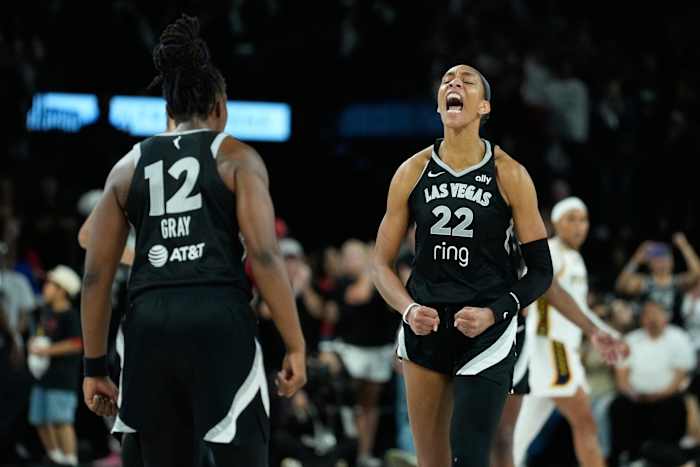 Aces versloeg koorts 107-98 In OT van Game 5 van Semis, ga naar WNBA Finals om het hoofd te bieden aan de Phoenix Mercury