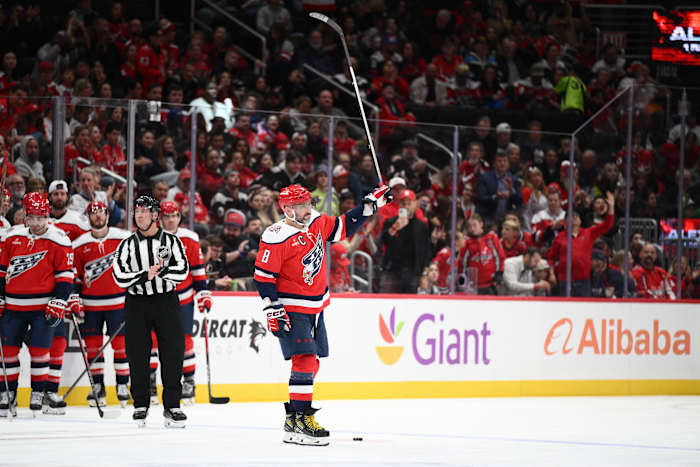 Alex Ovechkin speelt zijn 1.500ste wedstrijd voor de Capitals, maar doelpunt nr. 900 zal moeten wachten