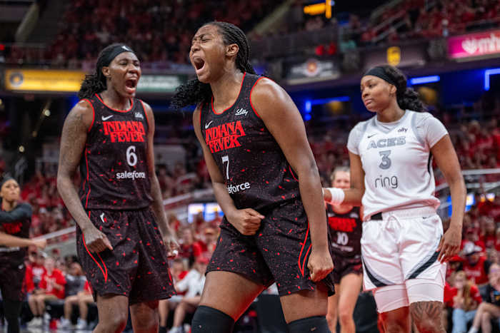 Aliyah Boston, Kelsey Mitchell leiden koorts voorbij Aces 90-83 naar Even Series en Stel Decisive Game 5 op
