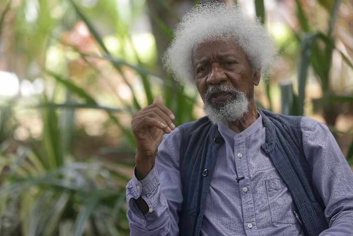 De Nigeriaanse Nobelprijswinnaar Wole Soyinka zegt dat zijn visum voor de VS is ingetrokken