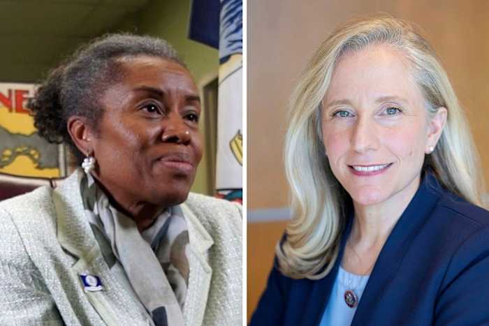 De Republikeinse Winsome Earle-Sears en Democraat Abigail Spanberger sparren over abortus in Virginia
