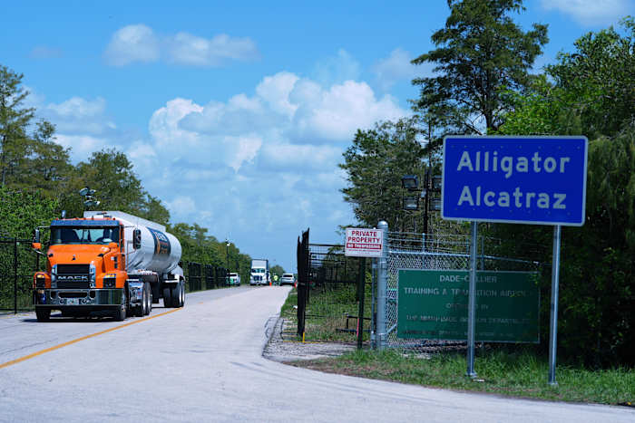 Feds vergoedt Florida $ 608 miljoen voor 'Alligator Alcatraz' kosten