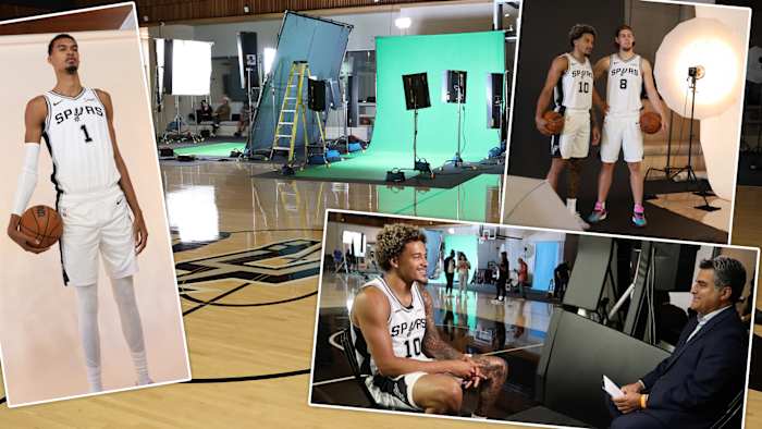 Foto's: ga in de Media Day van de Spurs '2025 🏀