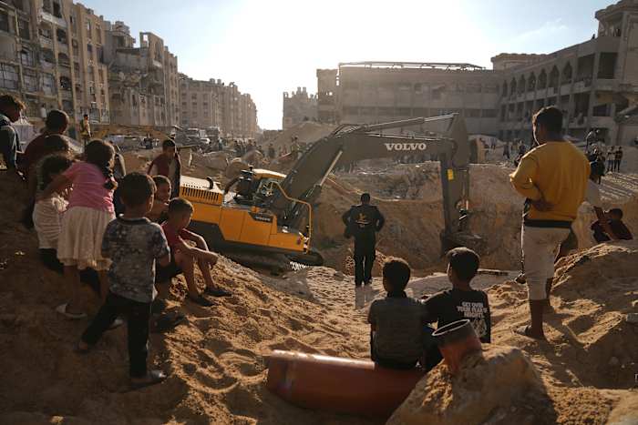 Hamas breidt de zoektocht naar de stoffelijke resten van gijzelaars in Gaza uit