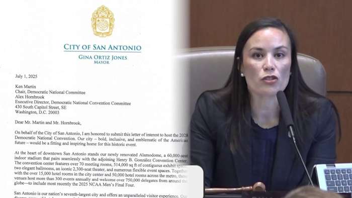 Hoorzitting voor ethische klacht over burgemeester Gina Ortiz Jones 'DNC -uitnodiging