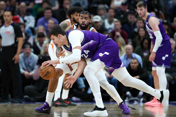 Markkanen scoort 51 punten in zijn carrière en helpt de Jazz de Suns 138-134 te overleven in OT