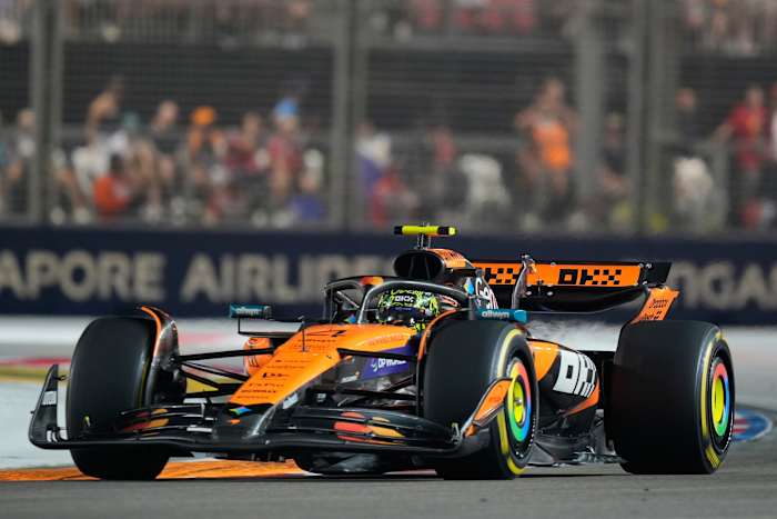 Norris werd verantwoordelijk gehouden voor het schandaal van McLaren in Singapore, waardoor de jacht op de F1-titel nog verder werd verscherpt
