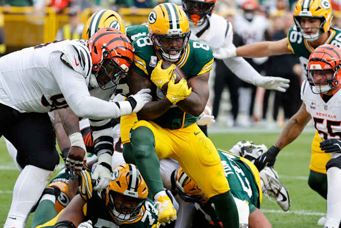 Packers overwinnen Flacco's comebackpoging en versloegen de Bengals met 27–18
