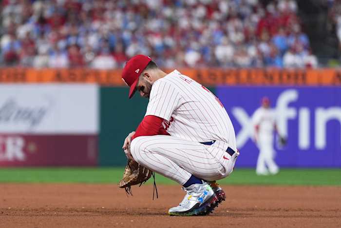 Phillies' dure sterren Harper, Schwarber en Turner floppen in NLDS en worden uitgeschakeld in Game 3