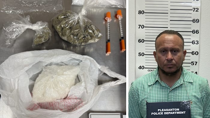 Pleasanton-man gearresteerd nadat hij met drugs op de vlucht was geslagen bij een snelheid van meer dan 160 km per uur, zegt de politie