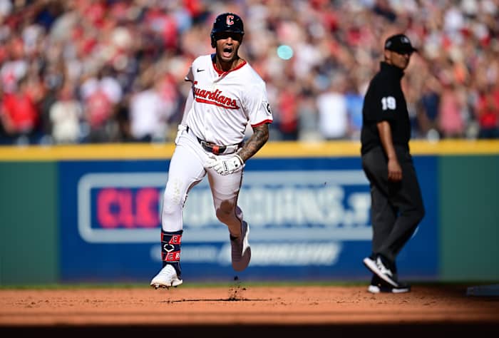 Rocchio, Naylor Power 5-run achtste inning terwijl Guardians Tigers met 6-1 versloegen tot zelfs Al Wild Card Series