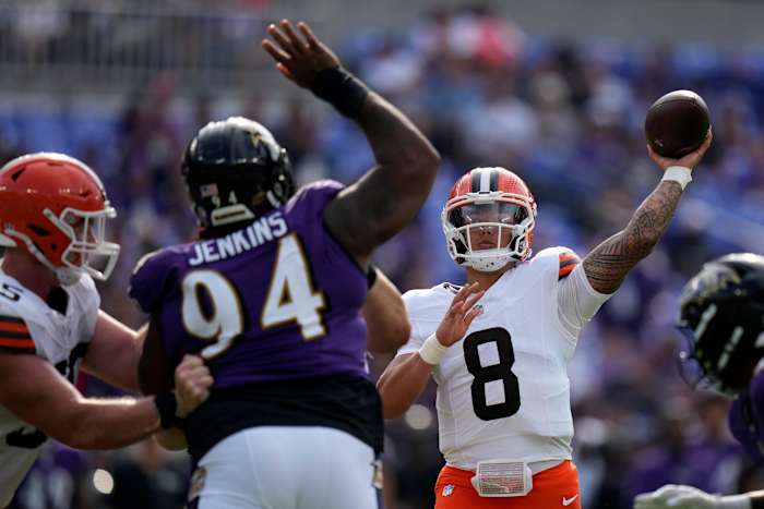 Rookie Dillon Gabriel geselecteerd als Browns start QB nadat Joe Flacco gebaard is