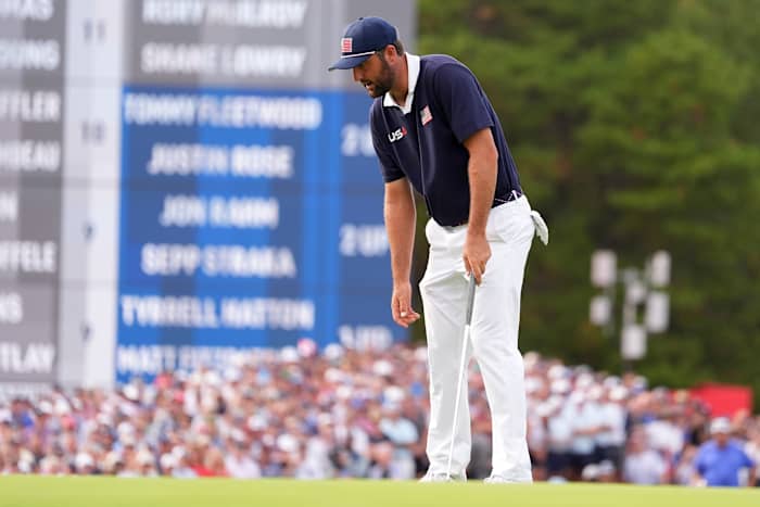 Scheffler verliest nog twee keer om de eerste Amerikaanse speler te worden die 0-4 tot en met 4 sessies is bij een Ryder Cup