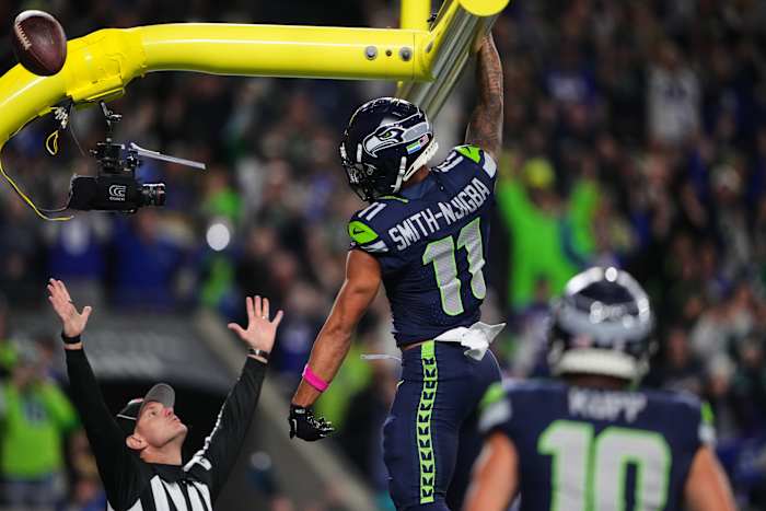 Smith-Njigba, verdedigingsshow opnieuw voor Seahawks in 27-19 overwinning tegen Texanen