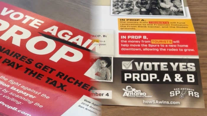 Tegenstanders van het Spurs-arenaplan maken een overtreding op de stadhuizen van Prop B en dienen een ethische klacht in