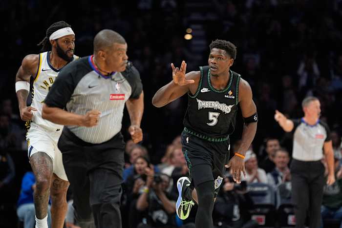 Timberwolves zal Anthony Edwards minimaal een week moeten missen vanwege een hamstringblessure