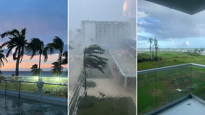 Vrouw uit San Antonio, familie gestrand op Jamaica nadat orkaan Melissa Montego Bay treft