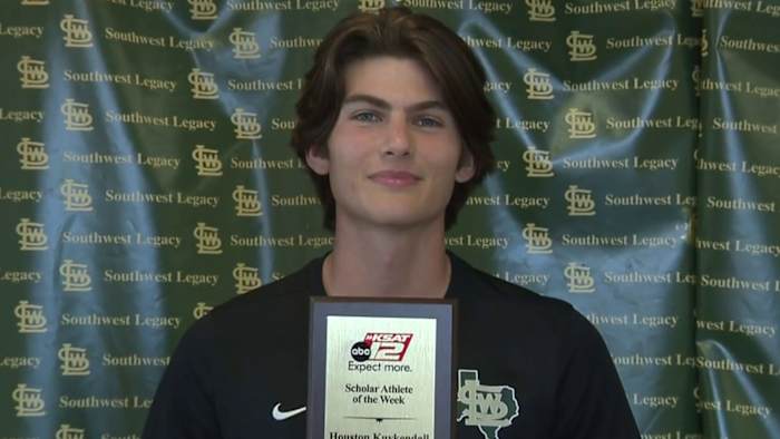 Wetenschappelijk atleet van de week: Houston Kuykendall, Southwest Legacy High School