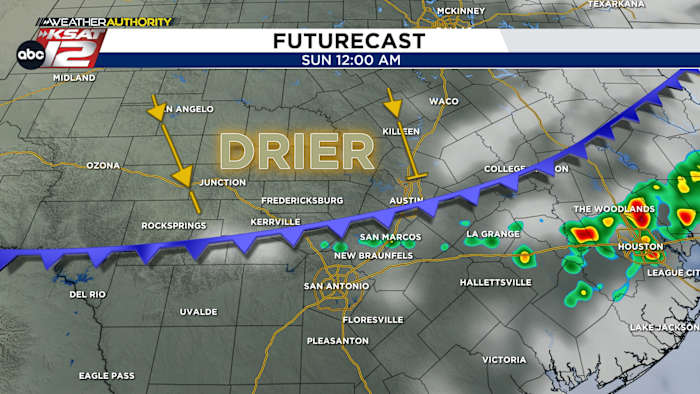 Zaterdag bijna recordhitte, zondag veel droger en winderig