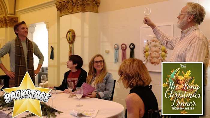Ervaar een meeslepende productie van Thornton Wilder's 'The Long Christmas Dinner' in Tobin Center