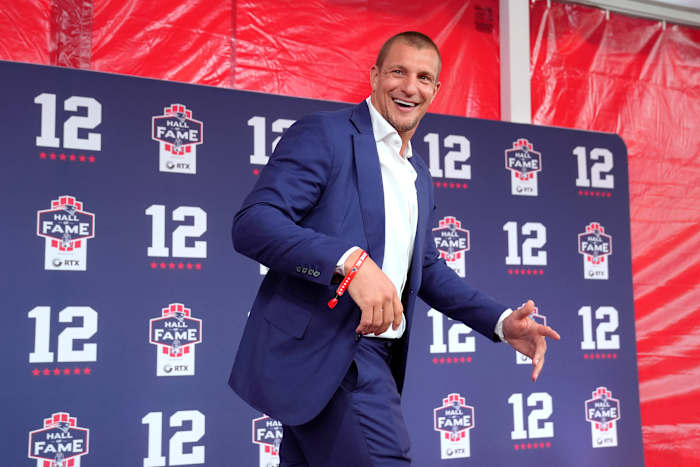 Rob Gronkowski zegt dat de beslissing om een ​​eendaags contract te tekenen en met pensioen te gaan als Patriot een 'no-brainer' was