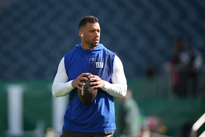 Russell Wilson wil bij de Giants blijven. Hij wil volgend seizoen ook in de NFL spelen