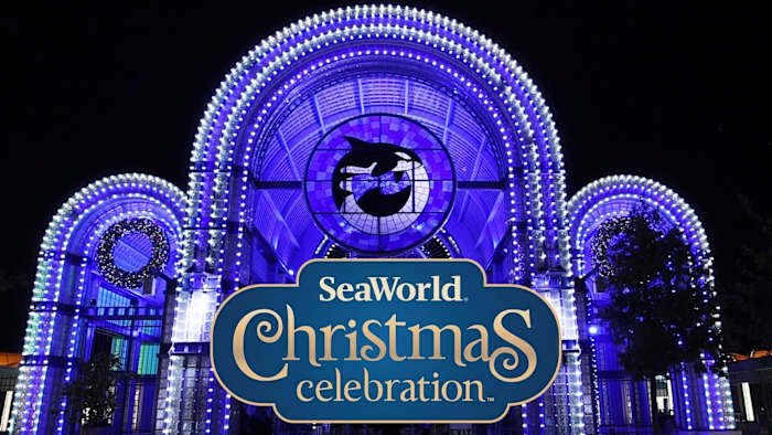 SeaWorld San Antonio trapt de feestdagen af ​​met een jaarlijkse kerstviering