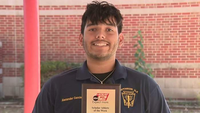 Wetenschappelijk atleet van de week: Alexander Garcia, Southside High School