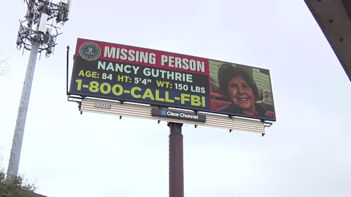 Billboards voor vermiste personen van Nancy Guthrie bereiken San Antonio
