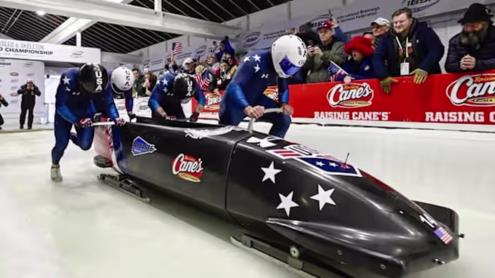 De inwoner van San Antonio trotseert de kansen om Olympiër te worden in de Four-Man Bobsled van Team USA
