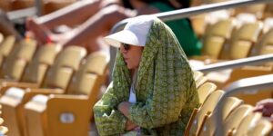 De gemeenschap in Californië evenaart het temperatuurrecord aller tijden in maart in de VS