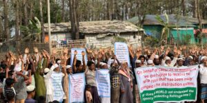 Er wordt bezuinigd op de voedselhulp voor honderdduizenden Rohingya-vluchtelingen die vastzitten in kampen in Bangladesh