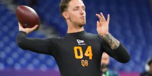 Carson Beck en Drew Allar maken er vier quarterbacks van die zijn geselecteerd in de eerste drie ronden van de NFL-draft
