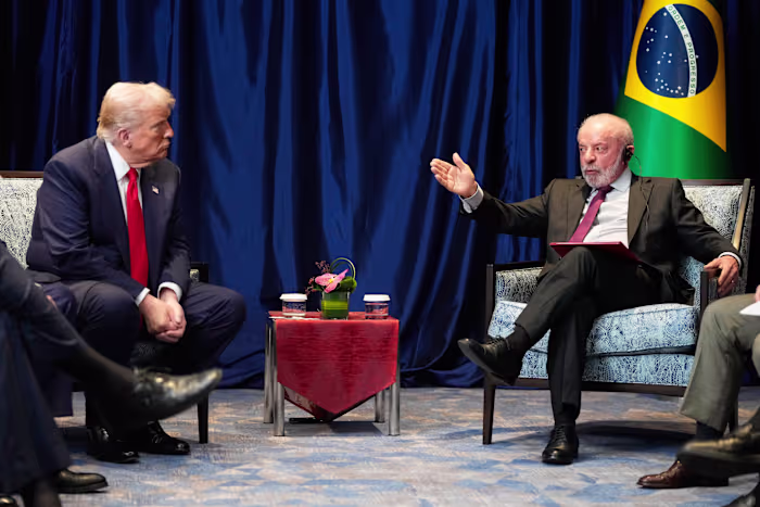 De Braziliaanse Lula bespreekt de strijd tegen de georganiseerde misdaad en tarieven tijdens Trump-bijeenkomst