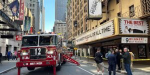 Elektriciteitsbrand dwingt sluiting van Broadway-theater waar ‘The Book of Mormon’ wordt gehouden