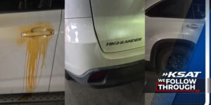 ‘Het was geen feest’: Spurs-fan vertrok met $ 10.000 aan vandalisme tegen haar SUV na overwinning in de play-offs