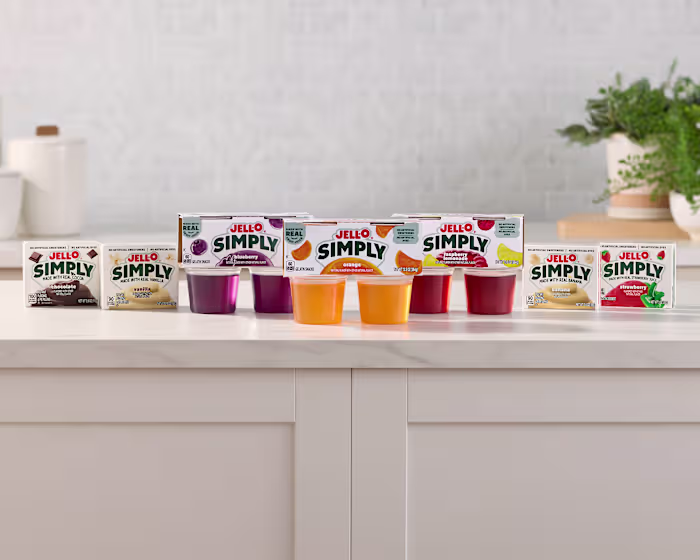 Jell-O baant zich een weg naar meer natuurlijke ingrediënten